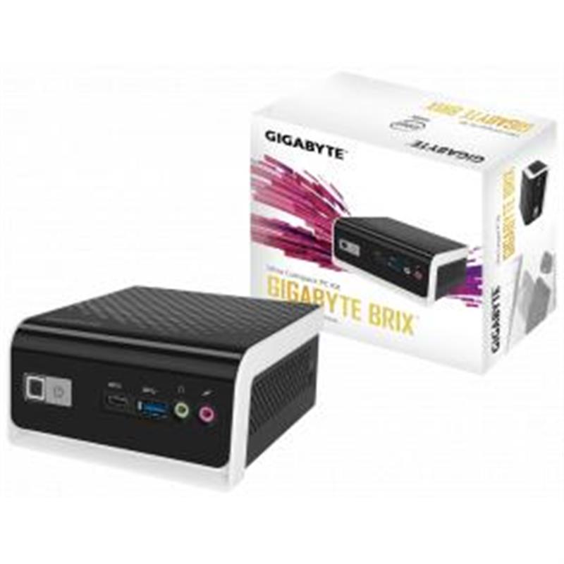 Gigabyte GB-BLCE-4000C PC/workstation barebone Zwart, Wit BGA 1090 N4000 1,1 GHz