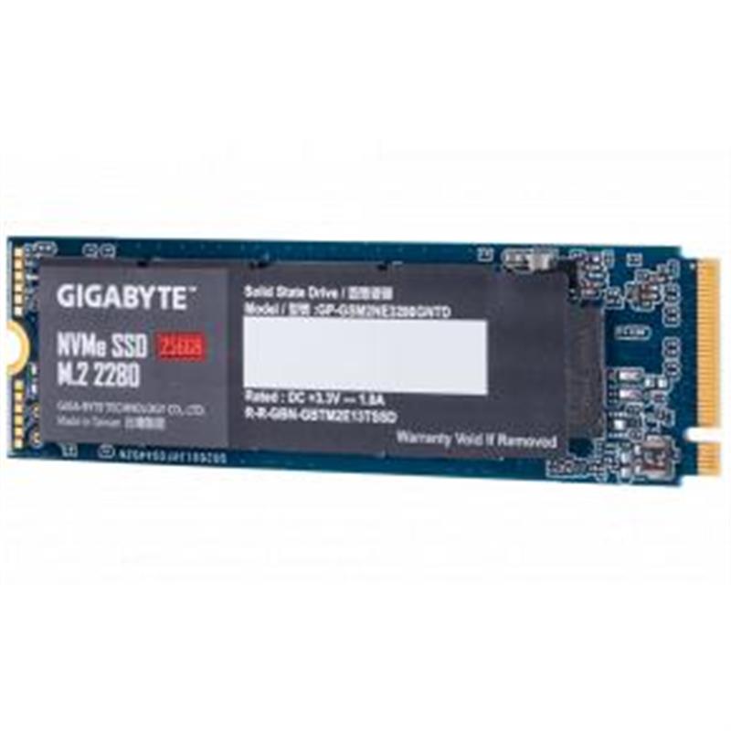 Gigabyte GP-GSM2NE3256GNTD internal solid state drive M.2 256 GB PCI Express 3.0 NVMe