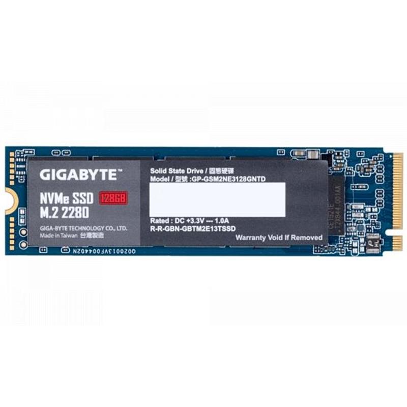Gigabyte GP-GSM2NE3128GNTD internal solid state drive M.2 128 GB PCI Express 3.0 NVMe