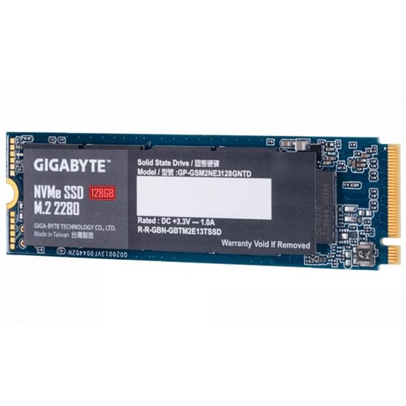 Gigabyte GP-GSM2NE3128GNTD internal solid state drive M.2 128 GB PCI Express 3.0 NVMe