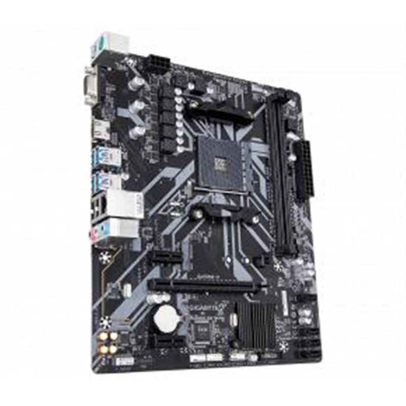 Gigabyte B450M H moederbord Socket AM4 Micro ATX AMD B450