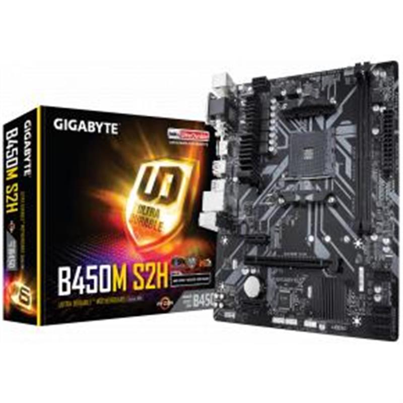 Gigabyte B450M S2H (rev. 1.0) moederbord Socket AM4 Micro ATX AMD B450