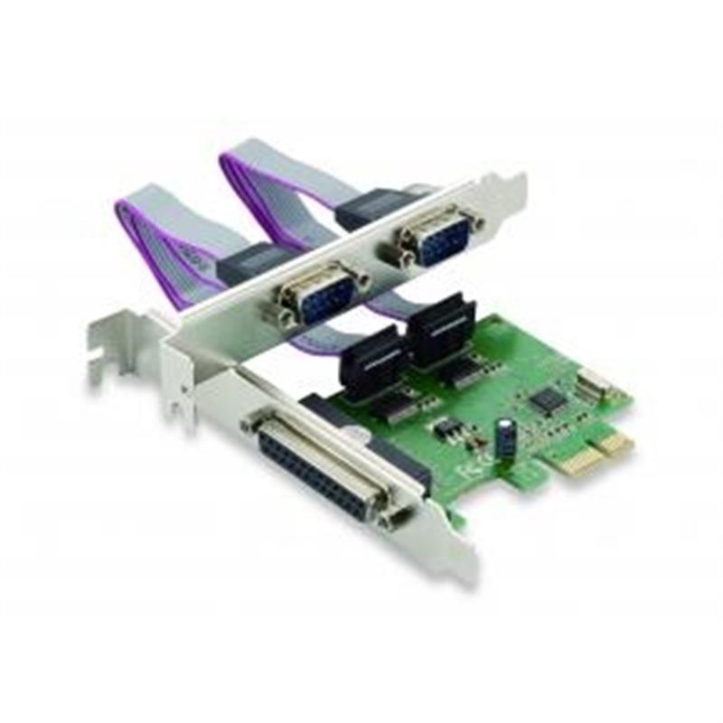 Conceptronic SPC01G interfacekaart/-adapter Intern Parallel, RS-232