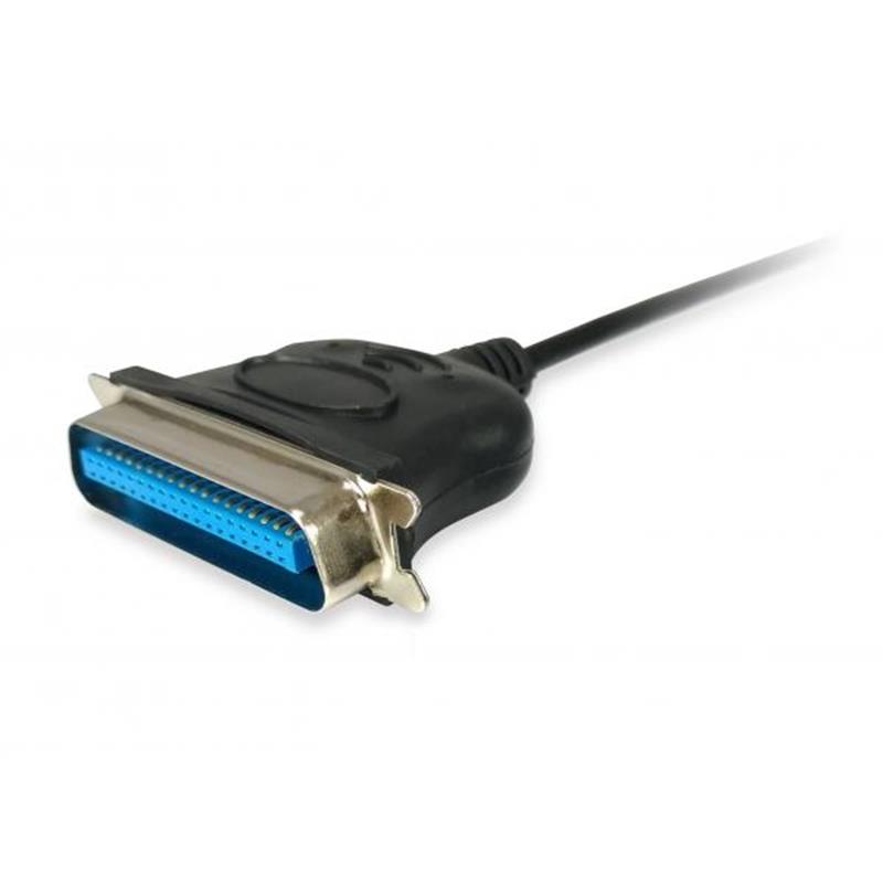 Equip 133383 parallelle kabel Zwart
