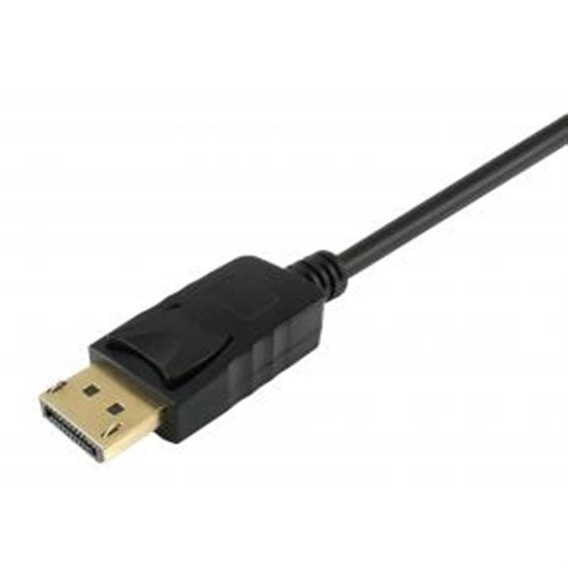 Equip 119390 video kabel adapter 2 m DisplayPort HDMI Zwart