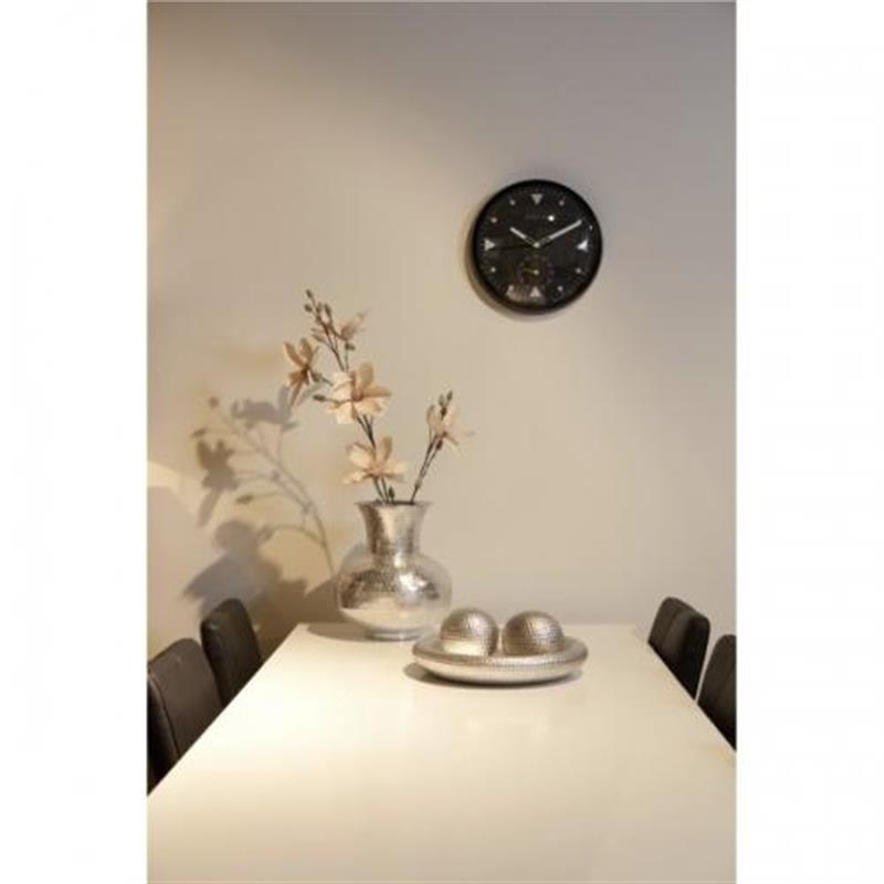 NeXtime klok Serious Black ˜32 cm Wall Black