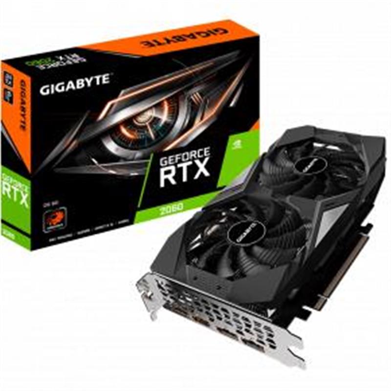 Gigabyte Nvidia GeForce RTX 2060 PCIe3 0 6 GB GDDR6 192 bit
