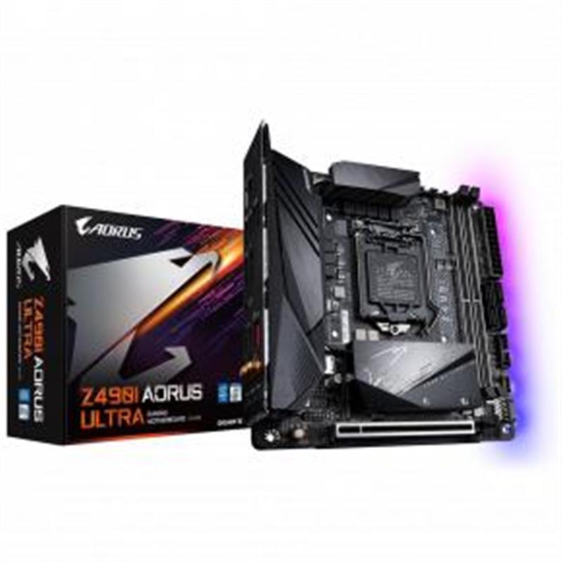 Gigabyte Z490I AORUS ULTRA (rev. 1.x) LGA 1200 Mini ITX Intel Z490