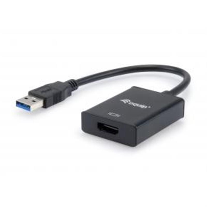 Equip 133385 USB grafische adapter 1920 x 1080 Pixels Zwart