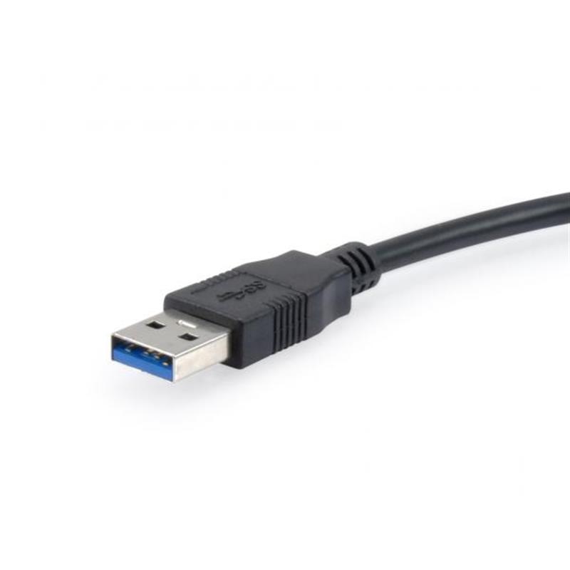 Equip 133385 USB grafische adapter 1920 x 1080 Pixels Zwart