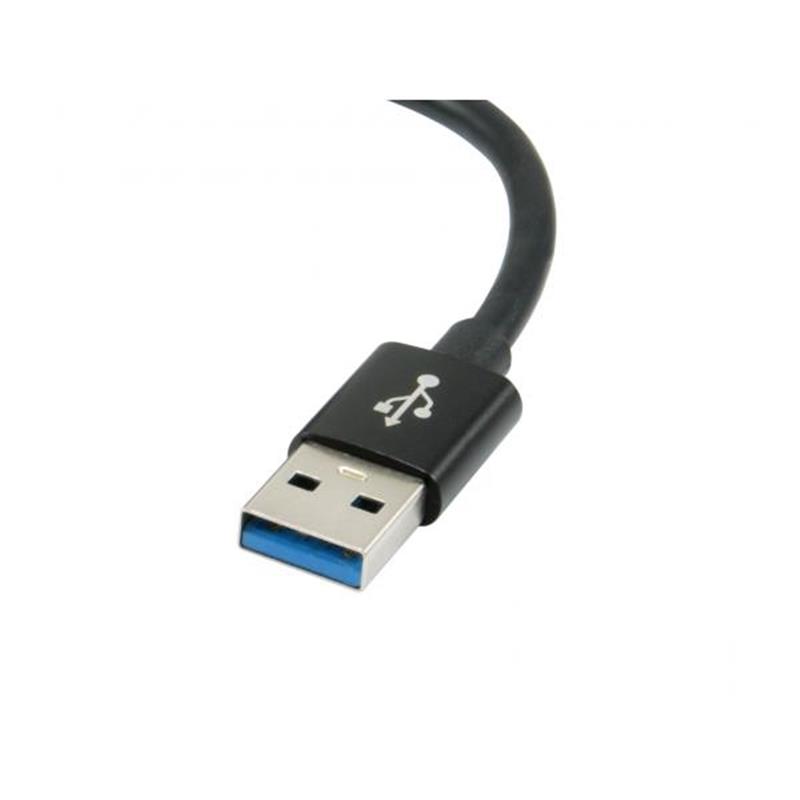 Equip 133386 USB grafische adapter 1920 x 1080 Pixels Zwart