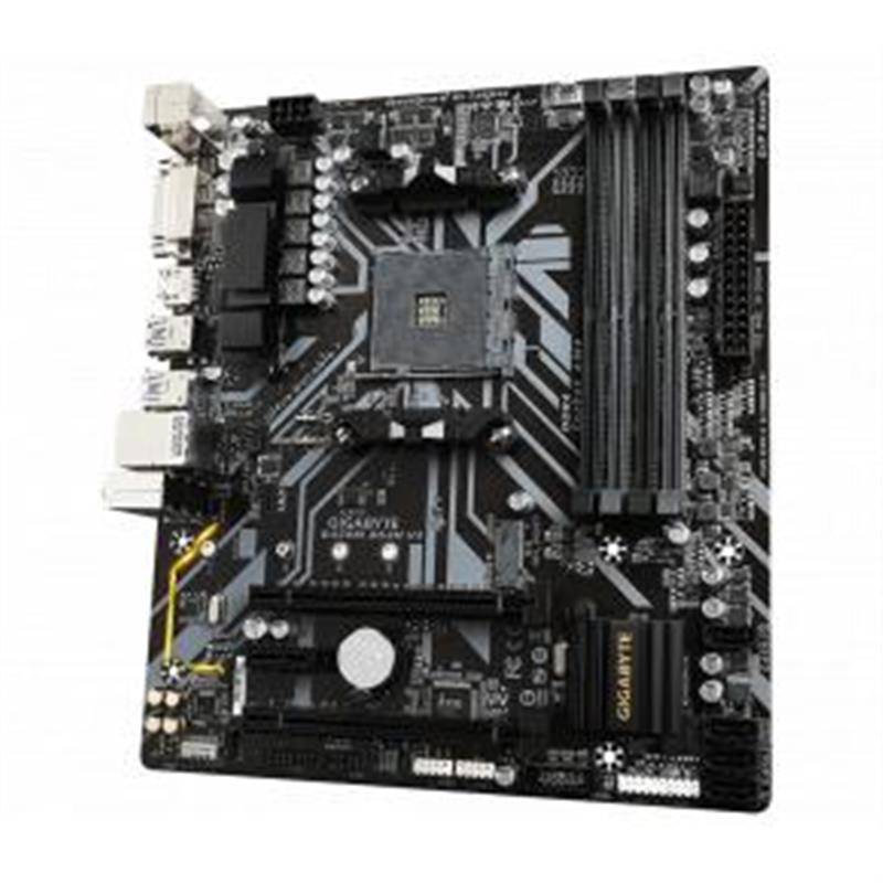 Gigabyte GA-B450M-DS3H V2 (AM4) (D) AMD B450 Socket AM4 micro ATX