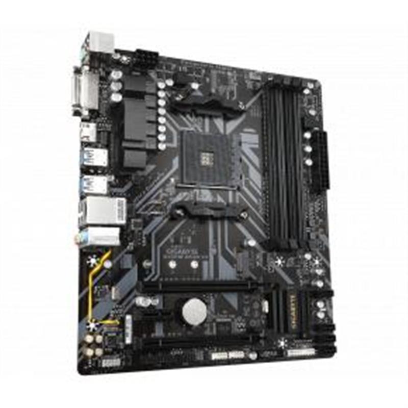 Gigabyte GA-B450M-DS3H V2 (AM4) (D) AMD B450 Socket AM4 micro ATX