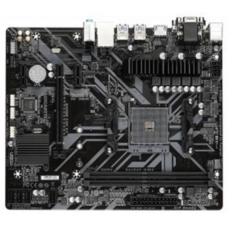 Gigabyte B450M S2H V2 moederbord AMD B450 Socket AM4 micro ATX