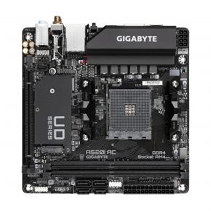 Gigabyte A520I AC moederbord AMD A520 Socket AM4 mini ITX