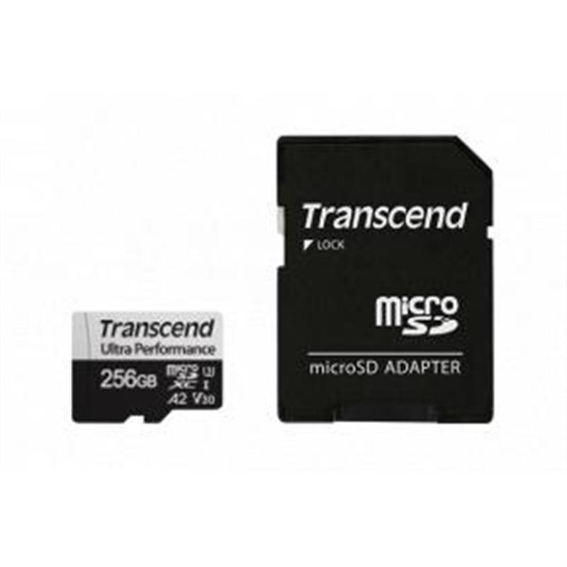TRANSCEND 128GB microSD w adapter UHS-I