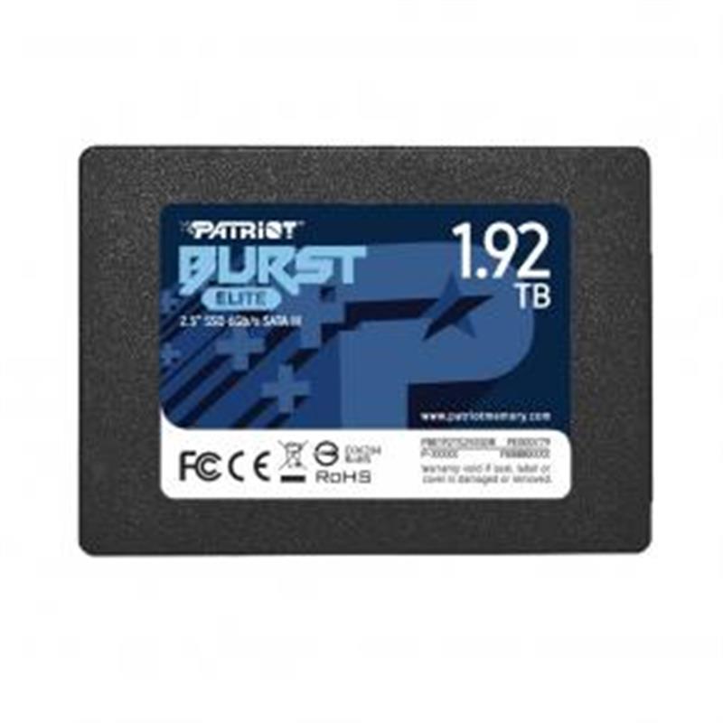 Patriot BURST ELITE SSD 120GB SATA3 540 MB s Black