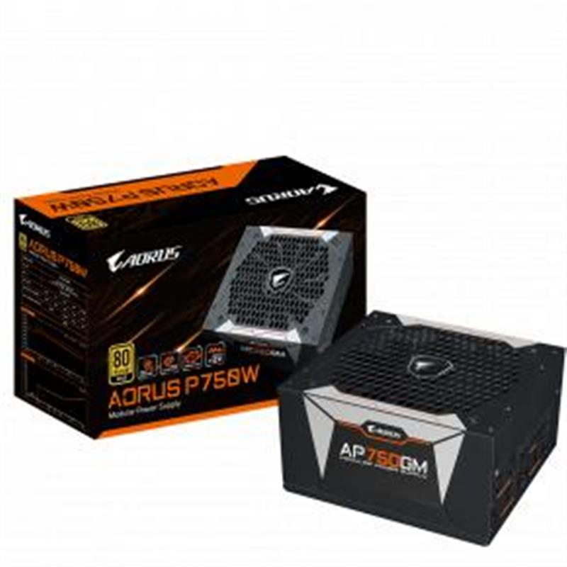 Gigabyte GP-AP750GM power supply unit 750 W ATX Zwart