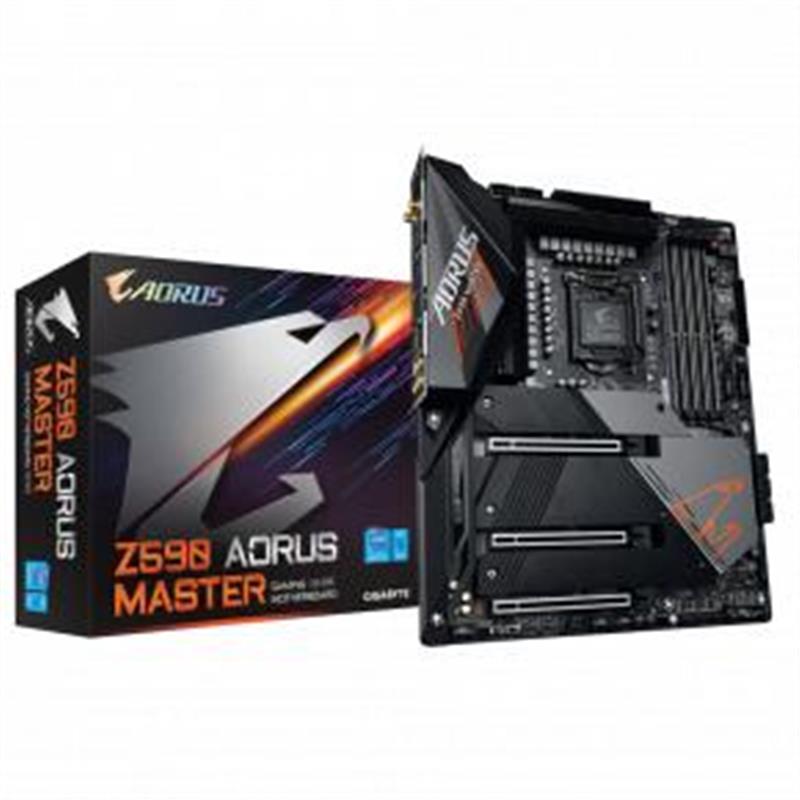 Gigabyte Z590 AORUS MASTER moederbord Intel Z590 Express LGA 1200 ATX