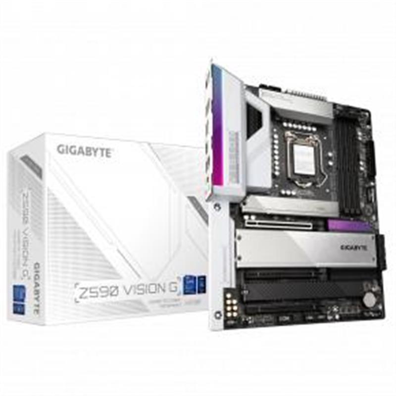 Gigabyte Z590 VISION G moederbord Intel Z590 Express LGA 1200 ATX