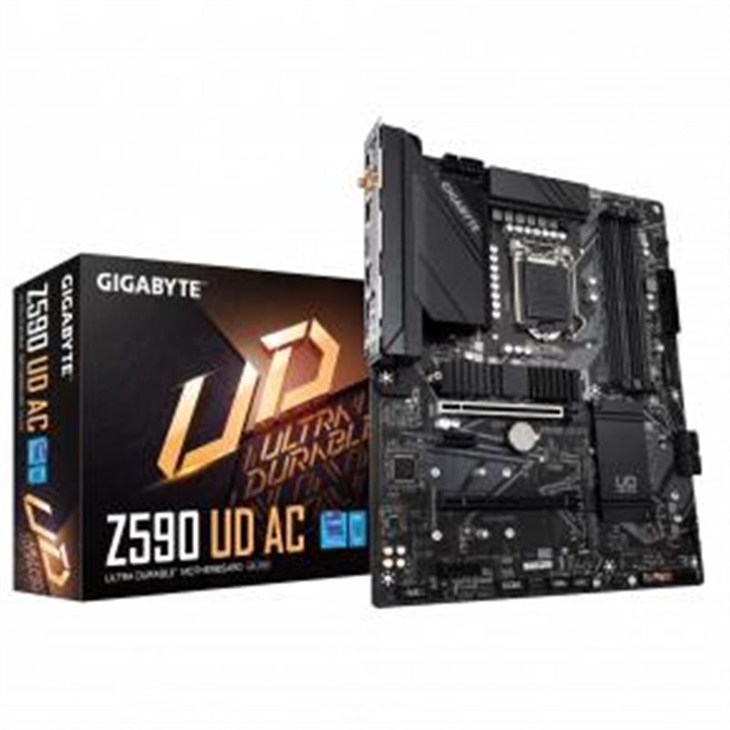 Gigabyte Z590 UD AC moederbord Intel Z590 LGA 1200 ATX