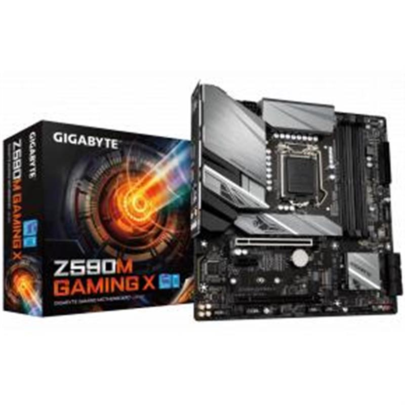 Gigabyte Z590M GAMING X moederbord Intel Z590 Express LGA 1200 micro ATX