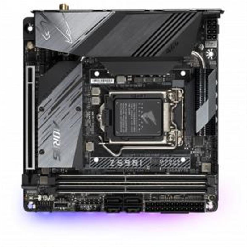 Gigabyte Z590I AORUS ULTRA moederbord Intel Z590 Express LGA 1200 mini ITX