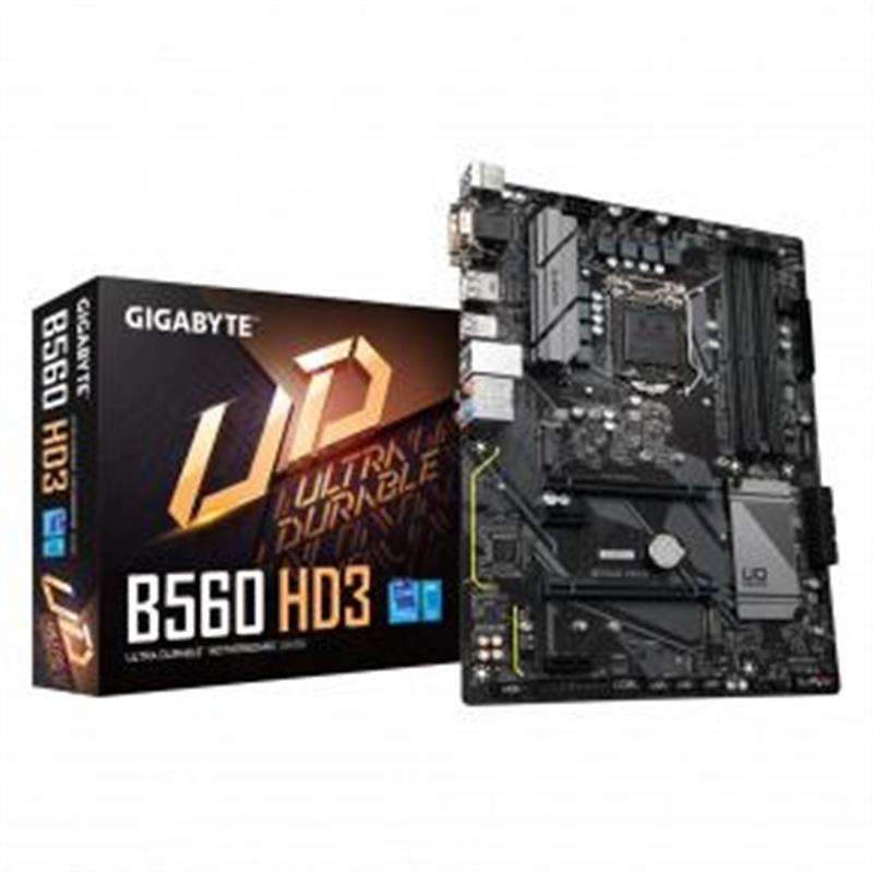 Gigabyte B560 HD3 moederbord Intel B560 Express LGA 1200 ATX