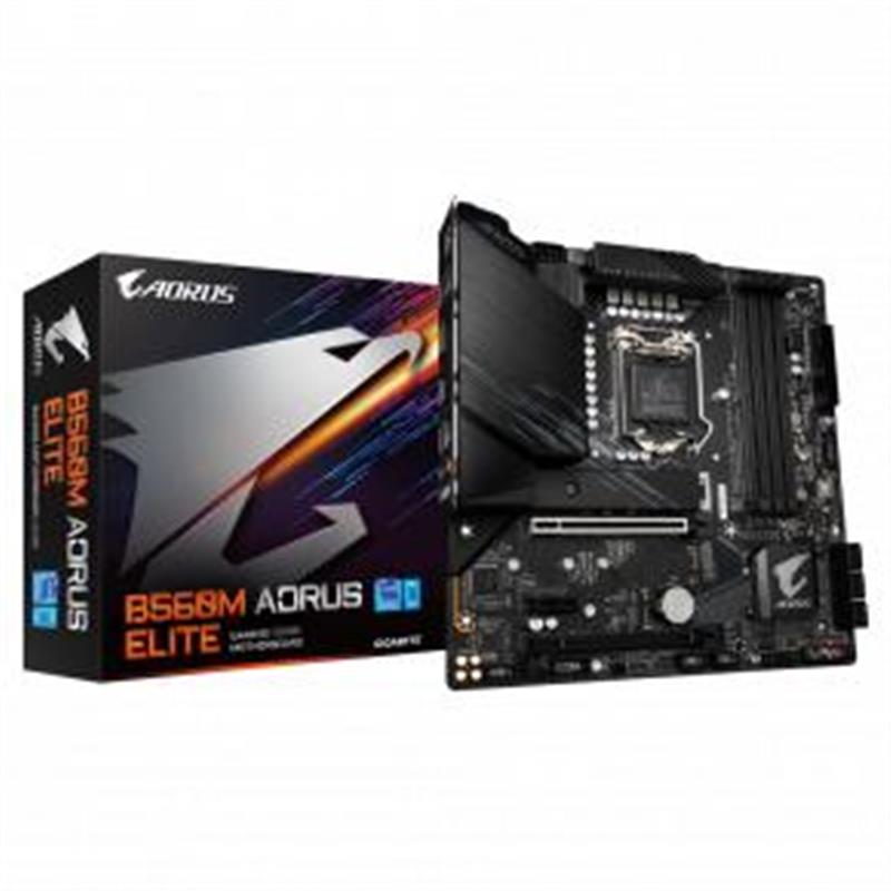 Gigabyte B560M AORUS ELITE moederbord Intel B560 Express LGA 1200 micro ATX