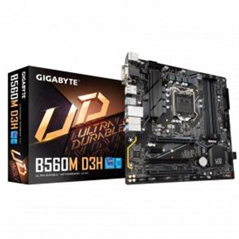 Gigabyte B560M D3H moederbord Intel B560 Express LGA 1200 micro ATX