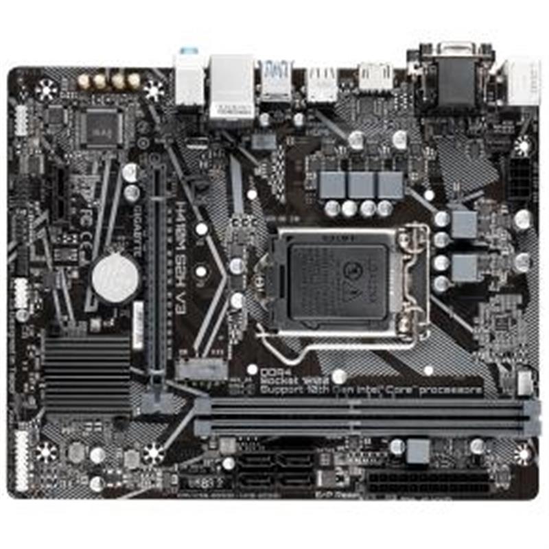 Gigabyte H410M S2H V3 moederbord Intel H510 LGA 1200 micro ATX