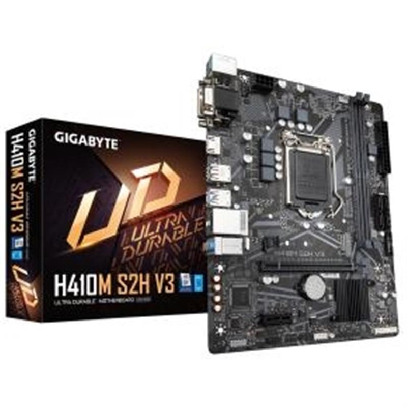 Gigabyte H410M S2H V3 moederbord Intel H510 LGA 1200 micro ATX