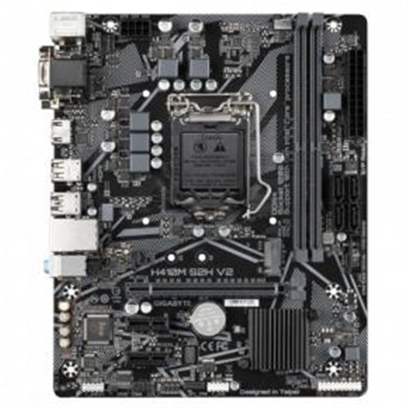 Gigabyte H410M S2H V2 moederbord Intel H410 LGA 1200 micro ATX