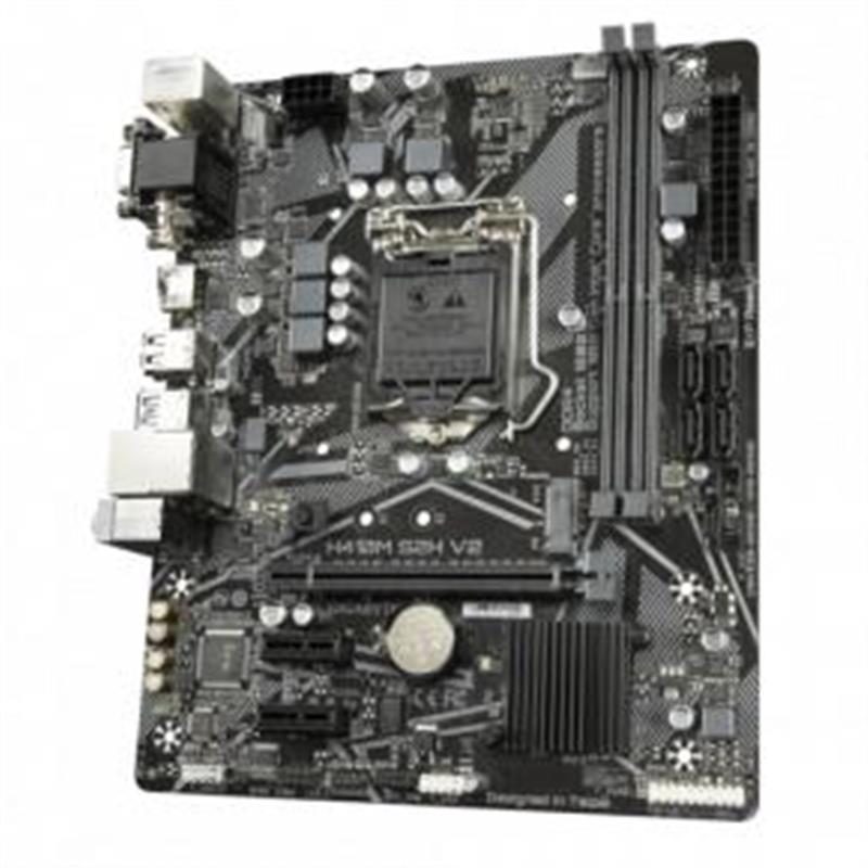 Gigabyte H410M S2H V2 moederbord Intel H410 LGA 1200 micro ATX