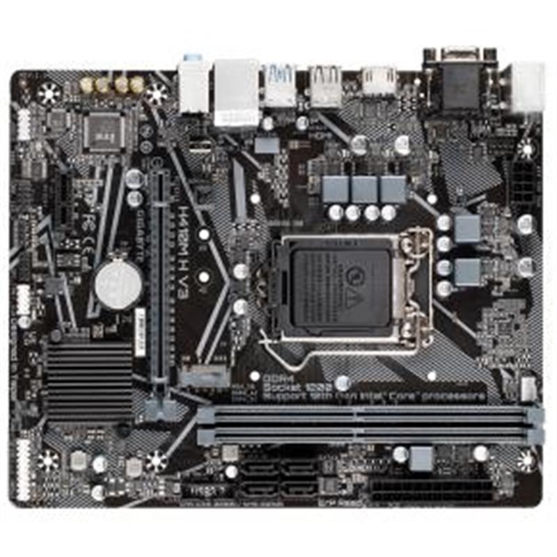 Gigabyte H410M H V3 moederbord Intel H510 LGA 1200 micro ATX