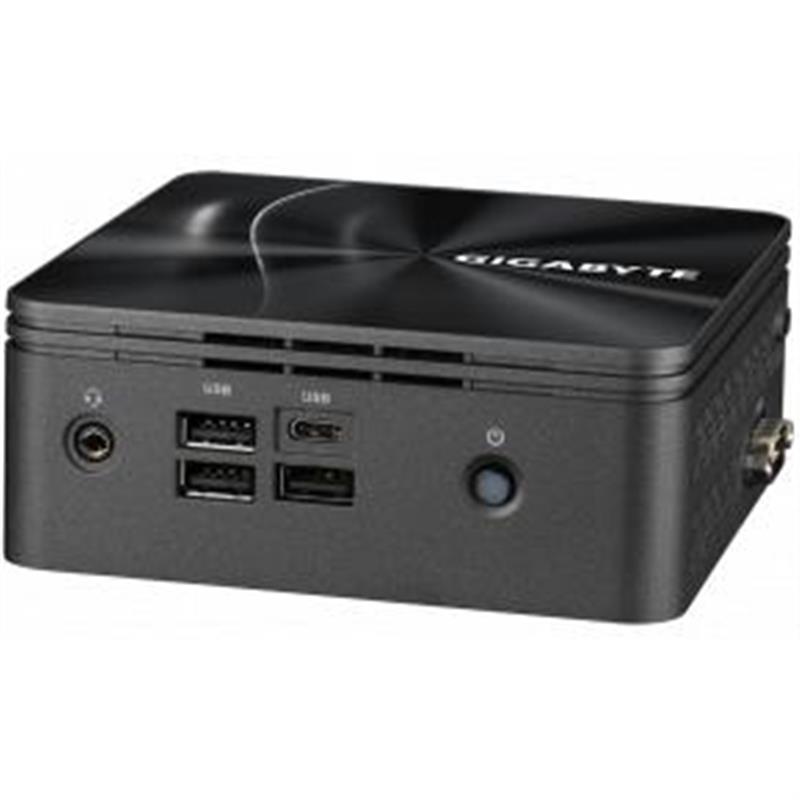 Gigabyte GB-BRR7H-4800 PC/workstation barebone UCFF Zwart 4800U 2 GHz