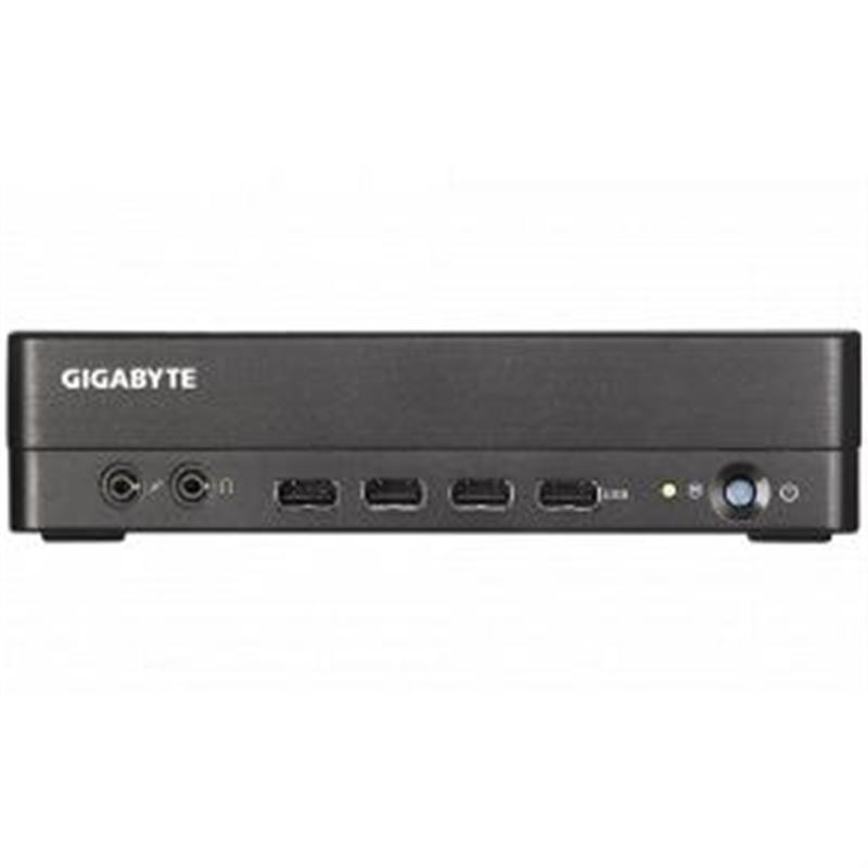 Gigabyte GB-BSRE-1505 PC/workstation barebone 1L maat pc Zwart R1505G 2,4 GHz