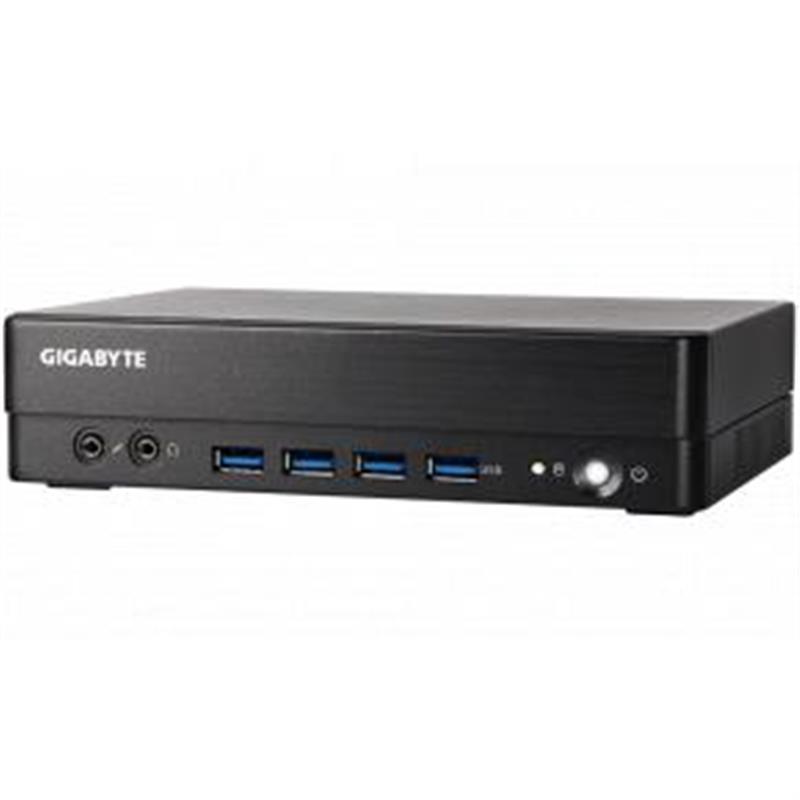 Gigabyte BSi7-1165G7 1L maat pc Zwart i7-1165G7 2,8 GHz