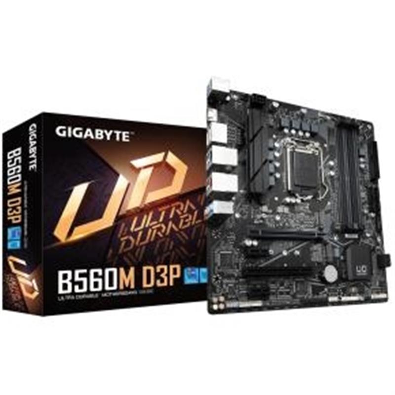 Gigabyte mATX LGA1200 Intel B560 4x DDR4-2933 M 2 SATA3 PCie 4 0