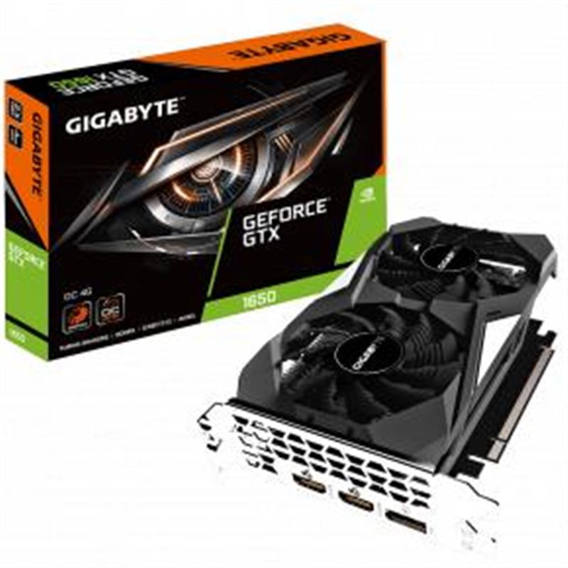 Gigabyte GV-N1650OC-4GD videokaart GeForce GTX 1650 4 GB GDDR5