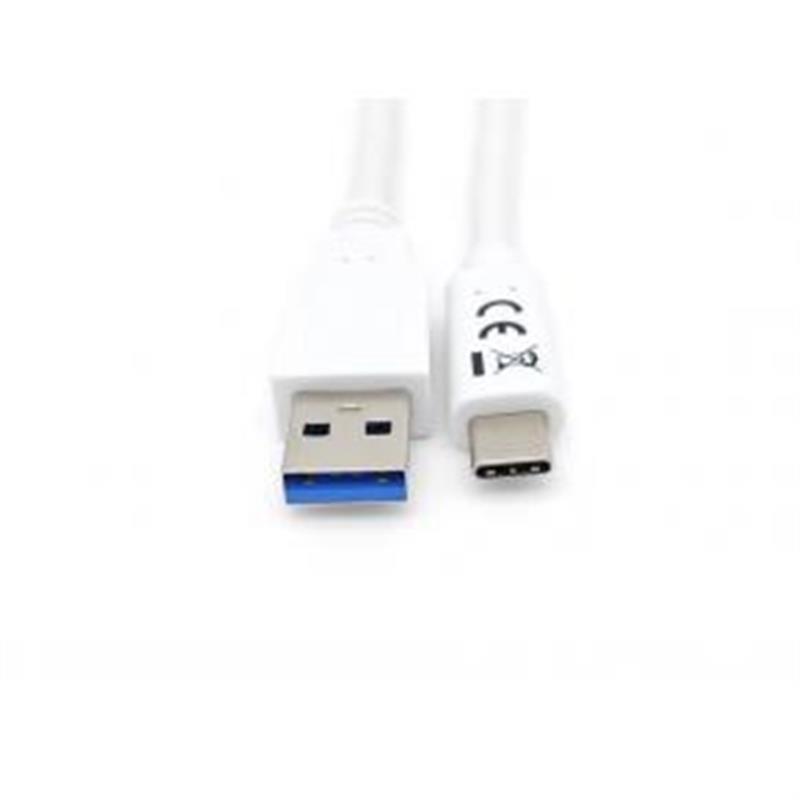 Equip 128363 USB-kabel 1 m USB 3.2 Gen 1 (3.1 Gen 1) USB A USB C Wit