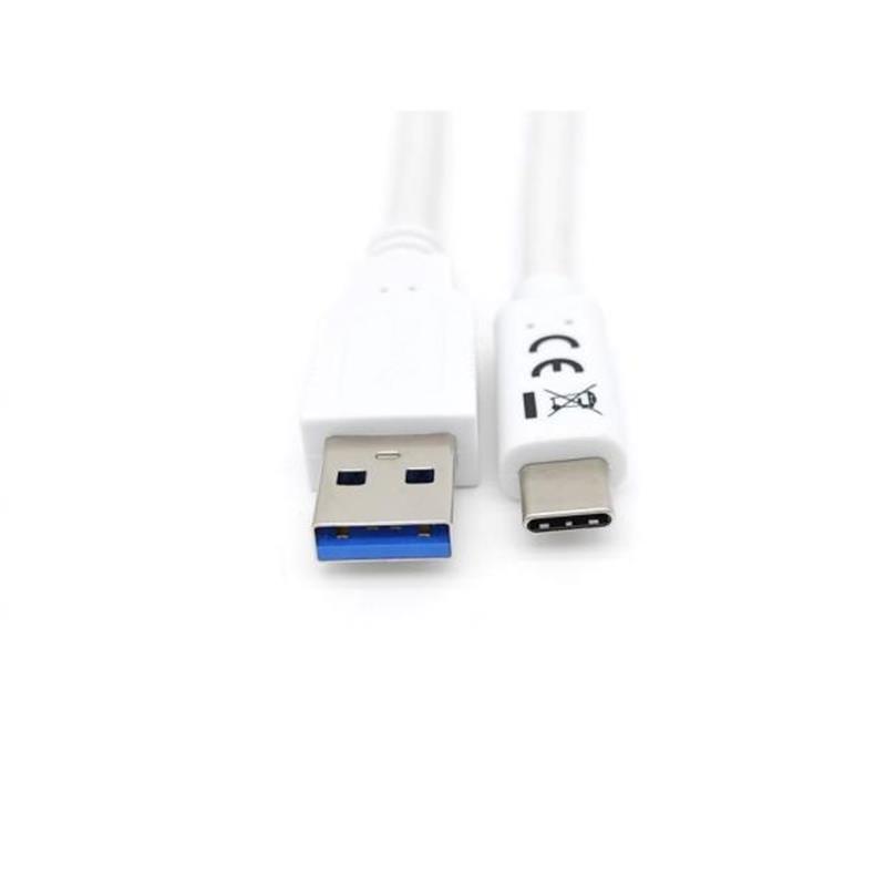 Equip 128363 USB-kabel 1 m USB 3.2 Gen 1 (3.1 Gen 1) USB A USB C Wit