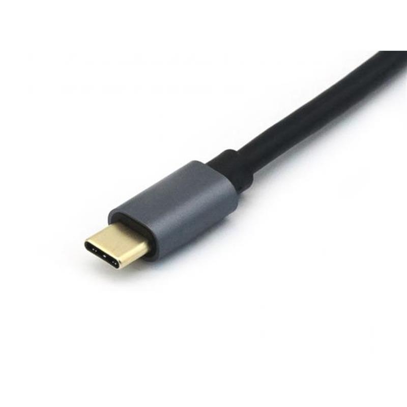 Equip 128354 USB-kabel 1 m USB 3.2 Gen 1 (3.1 Gen 1) USB C Zwart