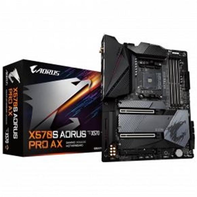 Gigabyte X570S AORUS PRO AX moederbord AMD X570 Socket AM4 ATX