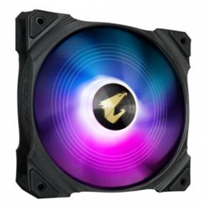 Gigabyte AORUS 140 ARGB Universeel Koeler 14 cm Zwart, Wit 1 stuk(s)