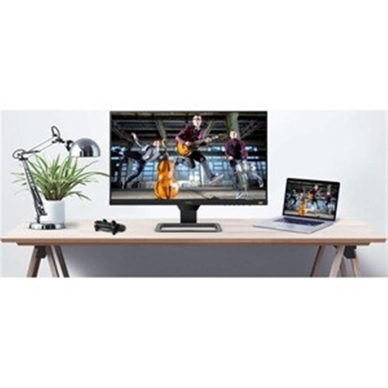Benq EW2480 60,5 cm (23.8"") 1920 x 1080 Pixels Full HD IPS Zwart, Grijs