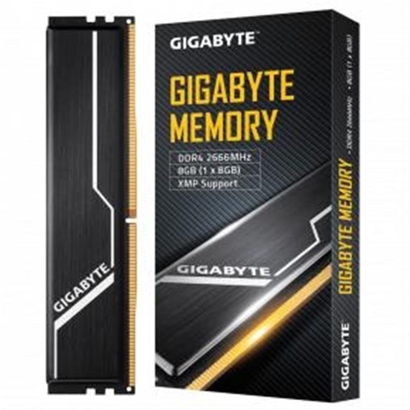 Gigabyte GP-GR26C16S8K1HU408 geheugenmodule 8 GB 1 x 8 GB DDR4 2666 MHz