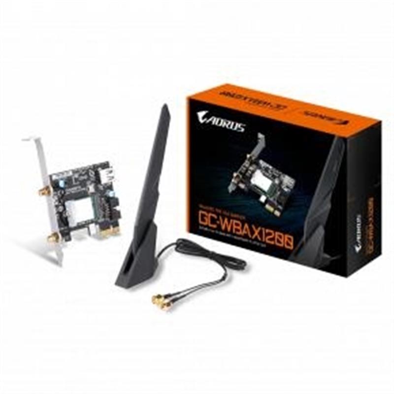 Gigabyte GC-WBAX1200 netwerkkaart Intern WLAN / Bluetooth 1200 Mbit/s