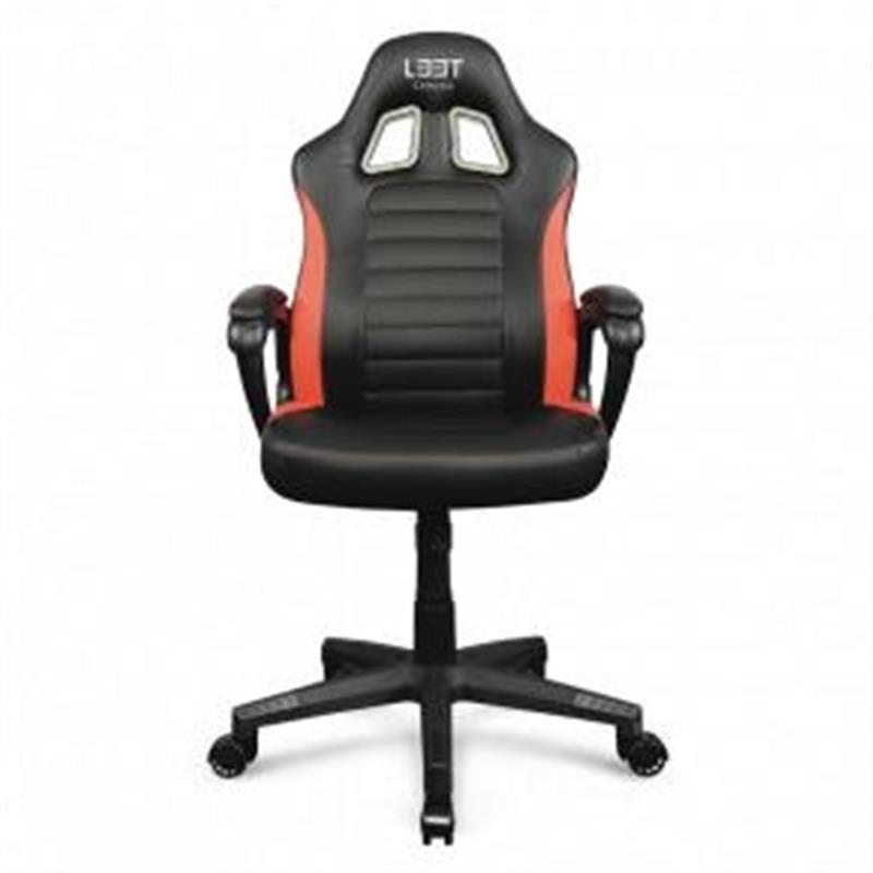 L33T Gaming Encore Gaming Chair - Red PU leather Class-4 Gas-lift 20 ° tilt rock lock