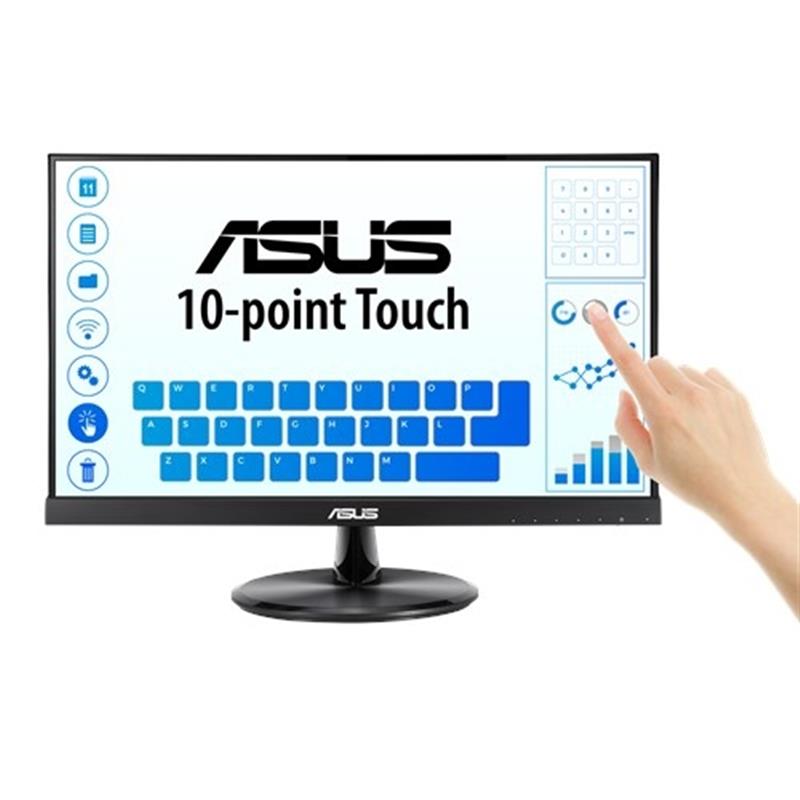 ASUS VT229H 54,6 cm (21.5"") 1920 x 1080 Pixels Full HD LED Touchscreen Zwart